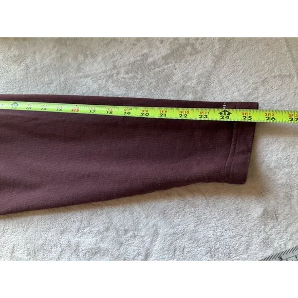 Columbia Mens Sz.XL 1/4 Zip Sweatshirt Dark Red Omni wick Cotton bld - Picture 7 of 9